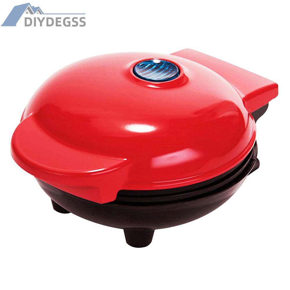 Diydegss2 Mini Electric Heart Shaped Waffle Maker Bubble Egg Cake Oven Pan Machine