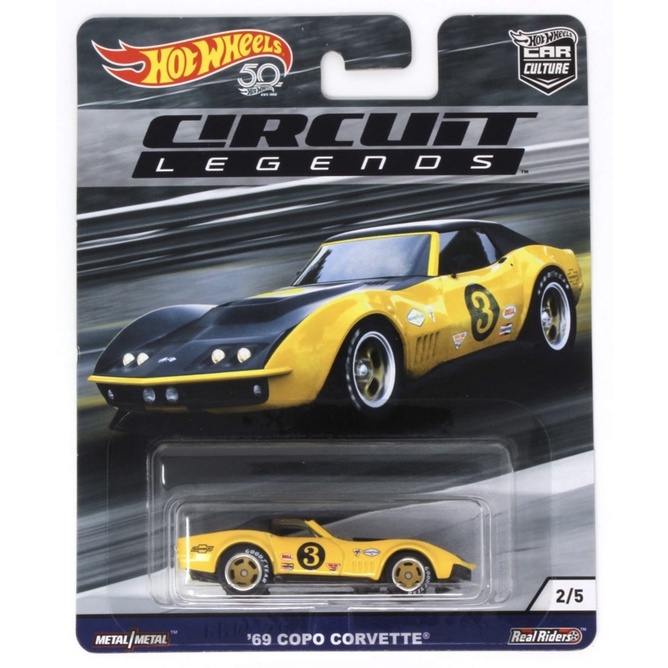 Hot Wheels Premium '69 Copo Corvette Circuit Legends