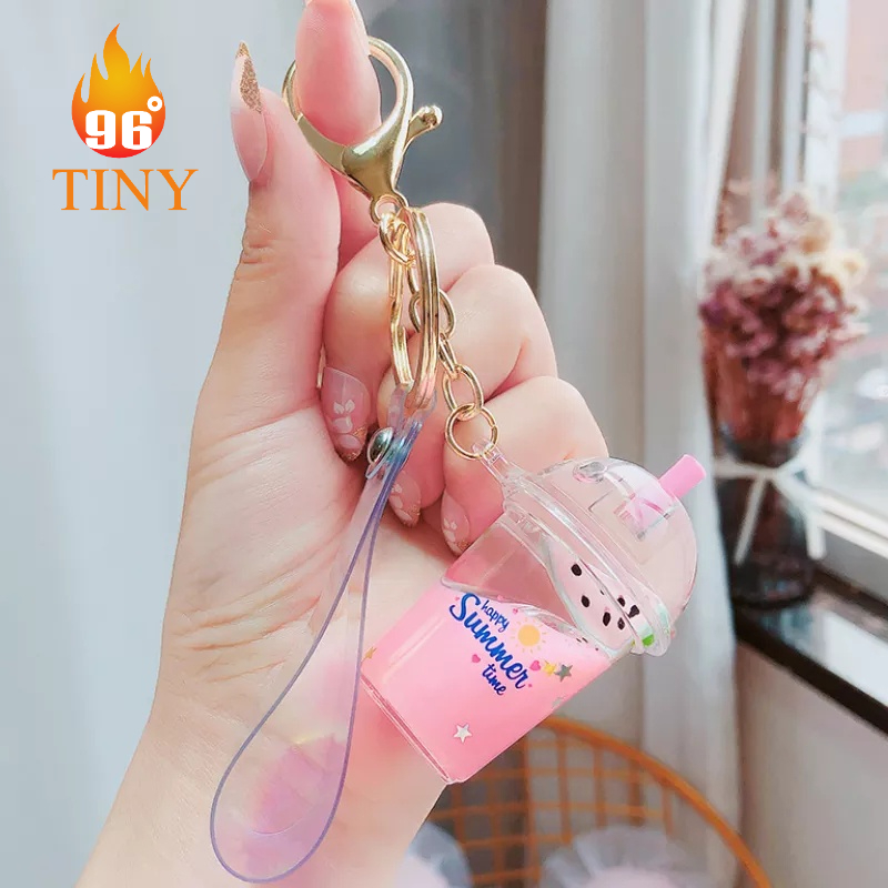 Móc khóa bình trà sữa - Móc khóa đáng yêu cho tín đồ trà sữa