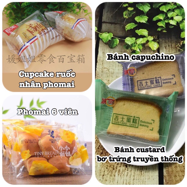 BOX ĂN VẶT 1: BỘ SƯU TẬP BÁNH TƯƠI NỘI ĐỊA | BigBuy360 - bigbuy360.vn