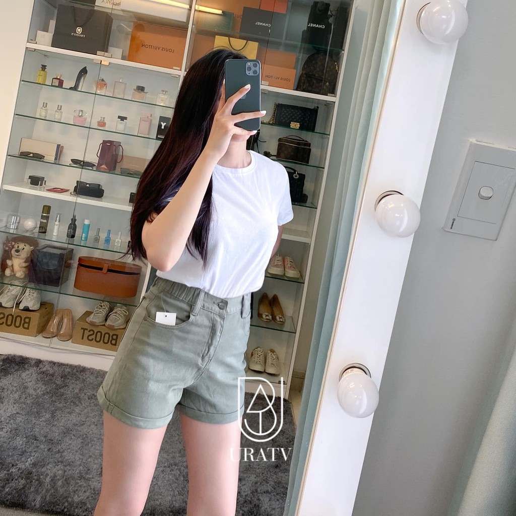 [FREESHIP - ẢNH CHÍNH CHỦ] Quần SHORT gấp line LƯNG THUN PD 225