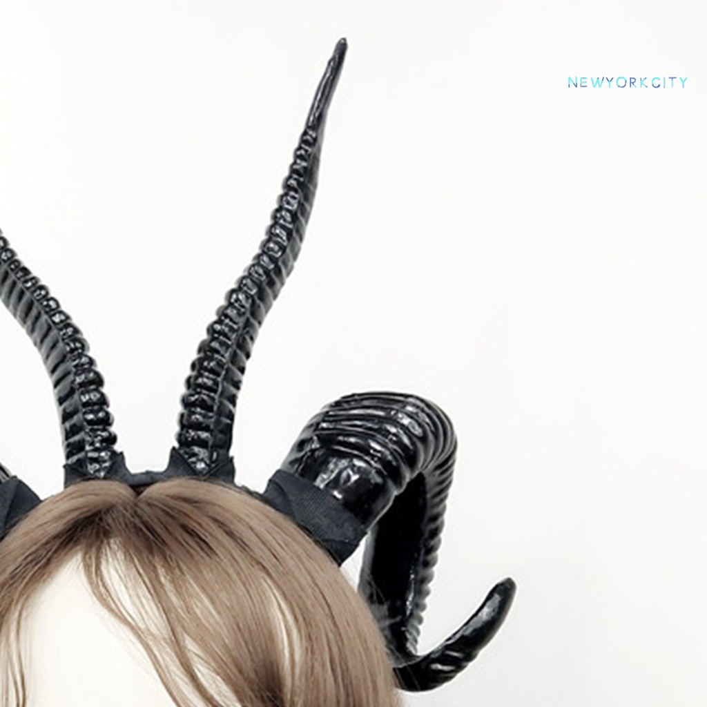 Băng Đô Sừng Nhựa Hóa Trang Động Vật Rừng Cây Cho Tiệc Hóa Trang