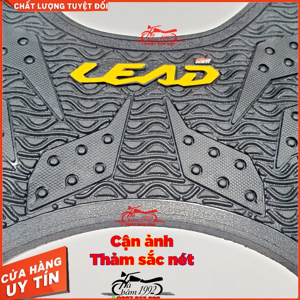 Thảm Lót Chân Lead 2017 - 2020 Phiên Bản Màu Đen Cao Cấp