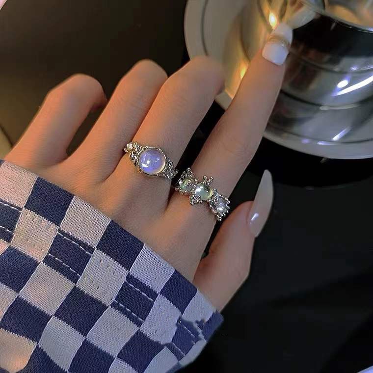 Nhẫn Hình Ngôi Sao Đính Đá Sang Trọng Thời Trang
