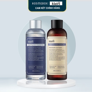 Nước Hoa Hồng Dưỡng Ẩm Klairs Preparation Toner 180ML