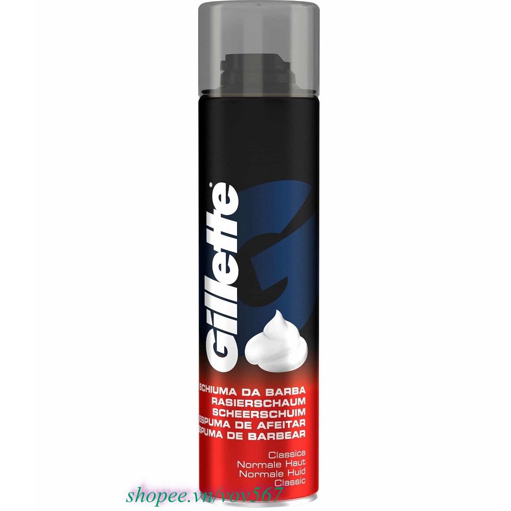Bọt Cạo Râu 300ml Gillette Shave Foam Regular, vov567 Cung Cấp & Bảo Trợ. thumbnail