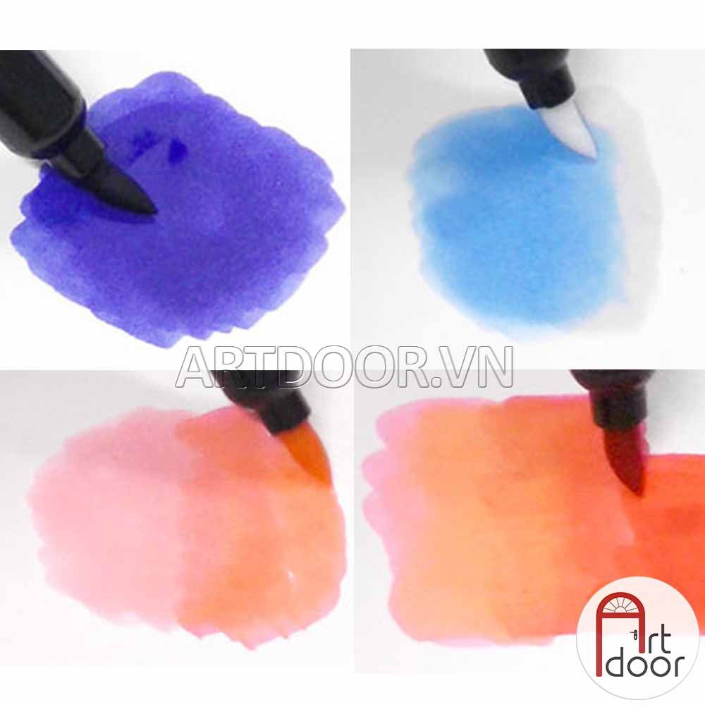 [ARTDOOR] Bút Marker MARVY đầu brush mềm cây lẻ (số 700~778)
