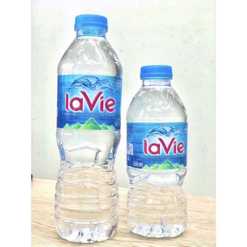 Nước khoáng Lavie chai 350ml - 500ml