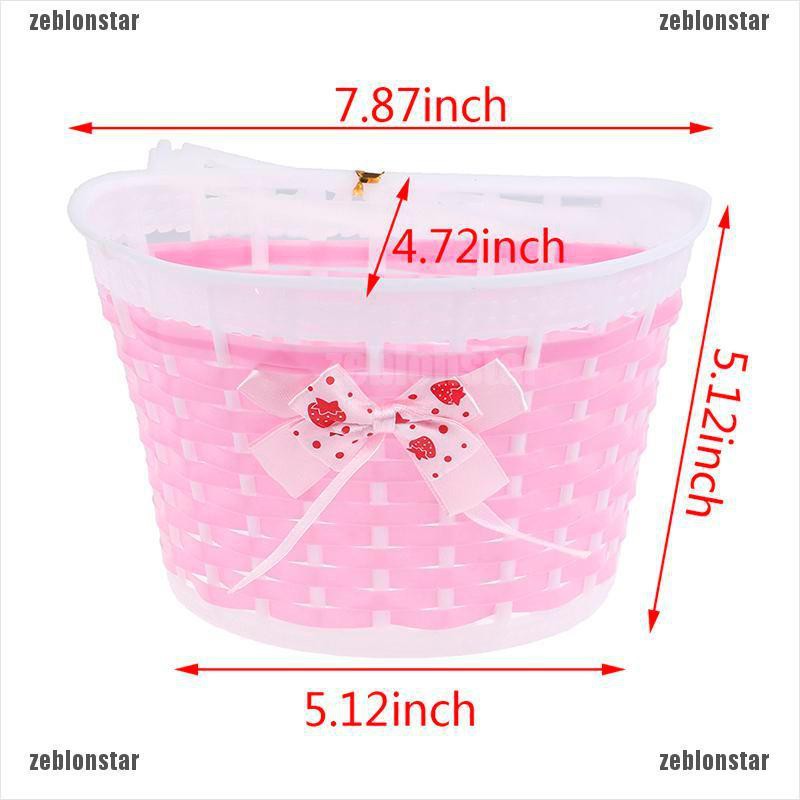 ❤star Giỏ xe đạp đựng đồ đa năng tiện dụng kiểu dáng xinh xắn dành cho các bé ▲▲