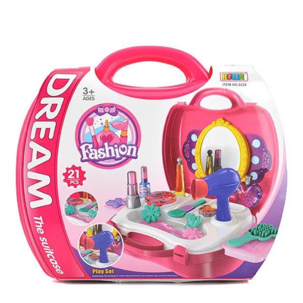 [Sẵn Hàng Giao Ngay] Bộ đồ chơi vali trang điểm dành cho các bé
