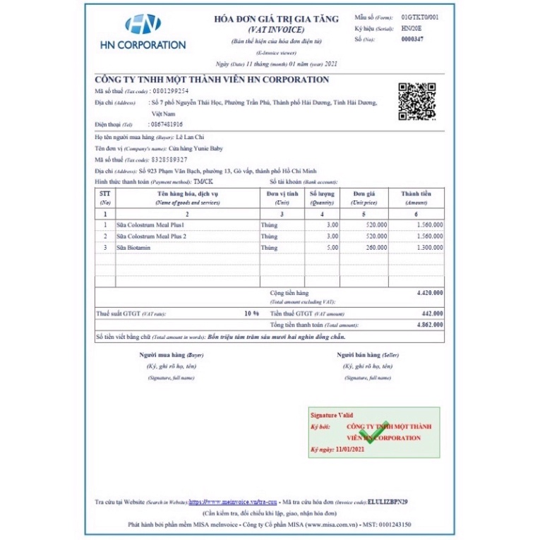 Sữa non ILDONG 90 gói nhỏ