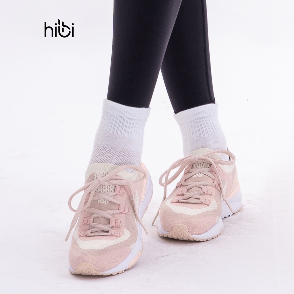 Tất thể thao cổ ngắn Hibi Sports A011 Cotton chống hôi chân, loại có đệm và bo ôm chân chống trượt