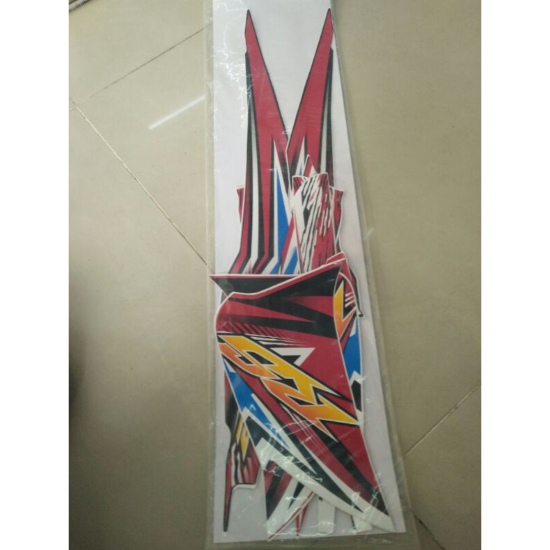 Bộ tem Wave RS 110 đời 2011 màu đỏ