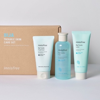 BỘ SẢN PHẨM HỖ TRỢ TRỊ MỤN INNISFREE BIJA TROUBLE 3 MÓN