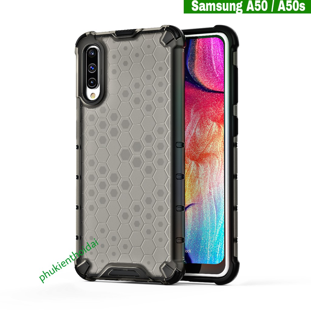 Ốp lưng Samsung Galaxy A50 / A50s / A30s / A52 / A52 5G / A52s / A33 5G / A13 4G / A14 5G chống sốc Tổ Ong lục lăng