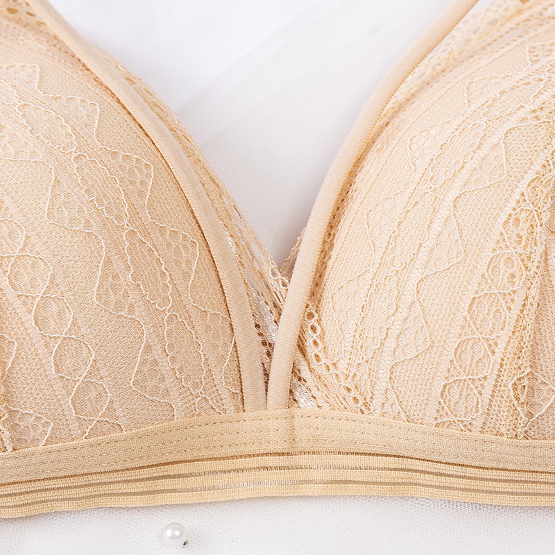 Áo Lót Phối Ren Có Mút Nâng Ngực Thời Trang Dành Cho Nữ | BigBuy360 - bigbuy360.vn