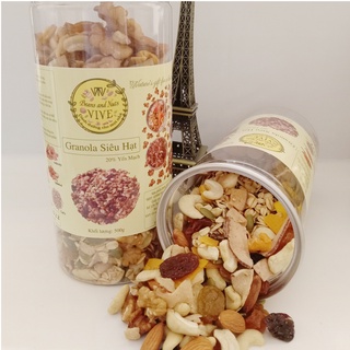 Granola Siêu Hạt (10% Yến Mạch)