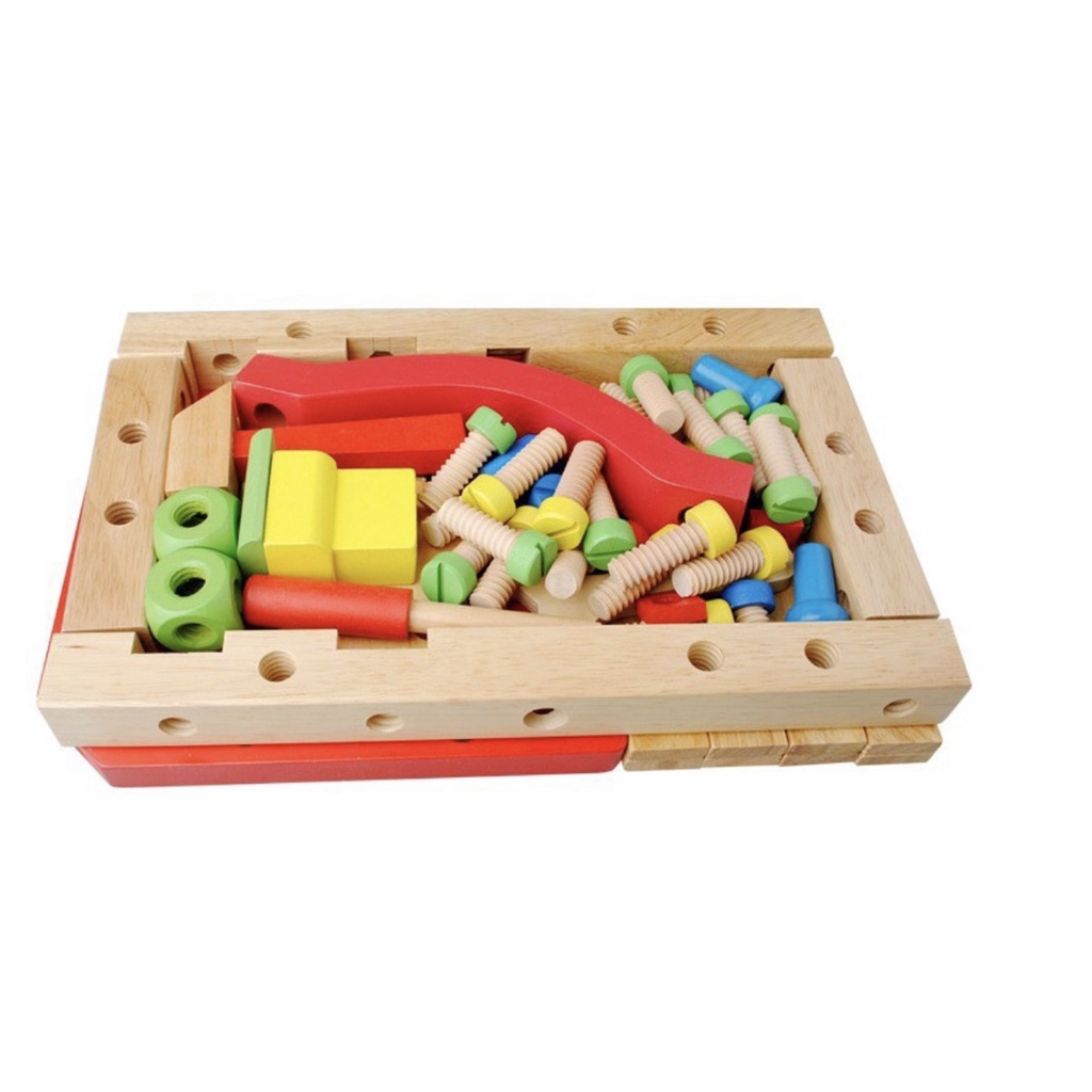 Đồ chơi lắp ráp ghế gỗ Montessori- Đồ chơi thông minh trẻ em MH:9000000191