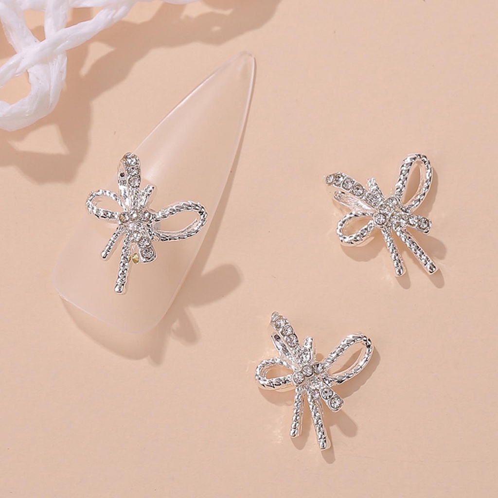 Set 10 Phụ Kiện Trang Trí Móng Tay DIY Ánh Nhũ Lâu Trôi Trọng Lượng Nhẹ Cho Nữ