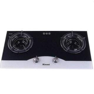 Bếp gas âm Rinnai RVB-2Gi(BW) (Đen phối trắng)