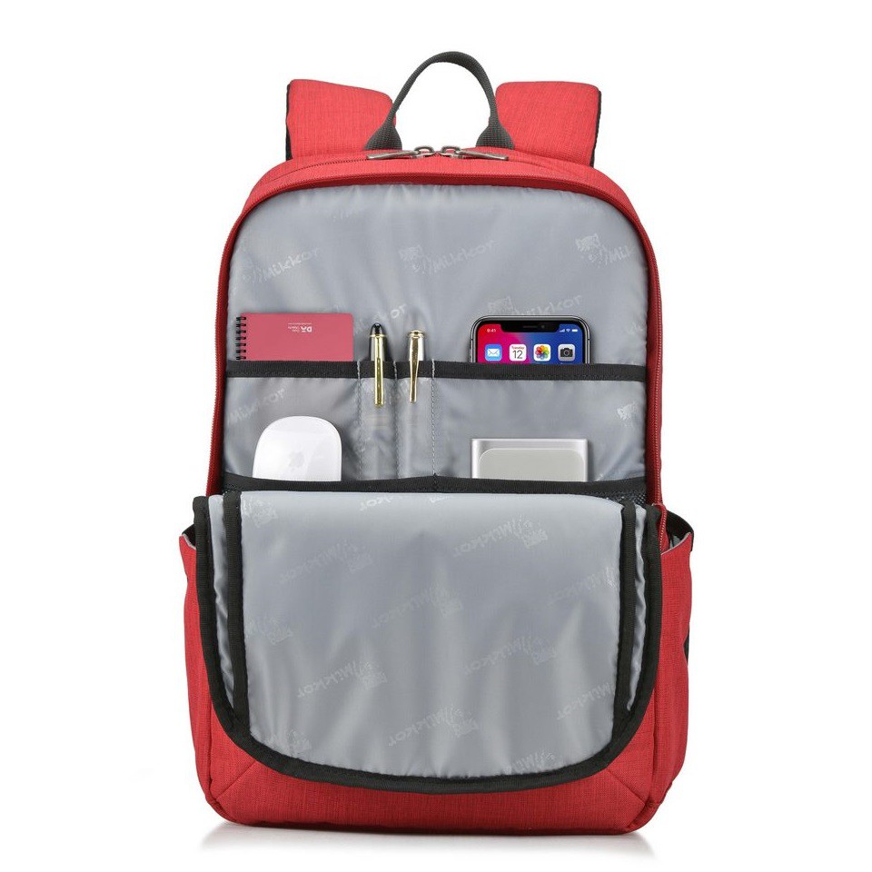 Balo Laptop Mikkor The Edwin Premier Red