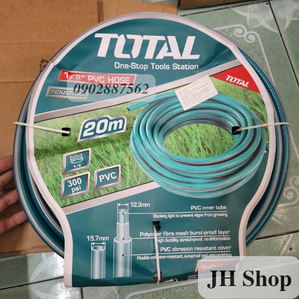 1/2&quot; Ống nhựa PVC 20m Total THPH2001