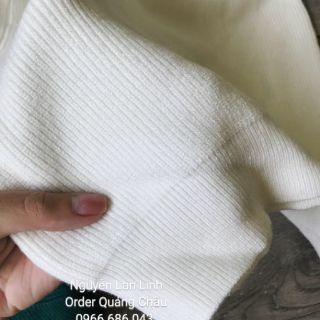 Áo len cổ ren ( ảnh thật )