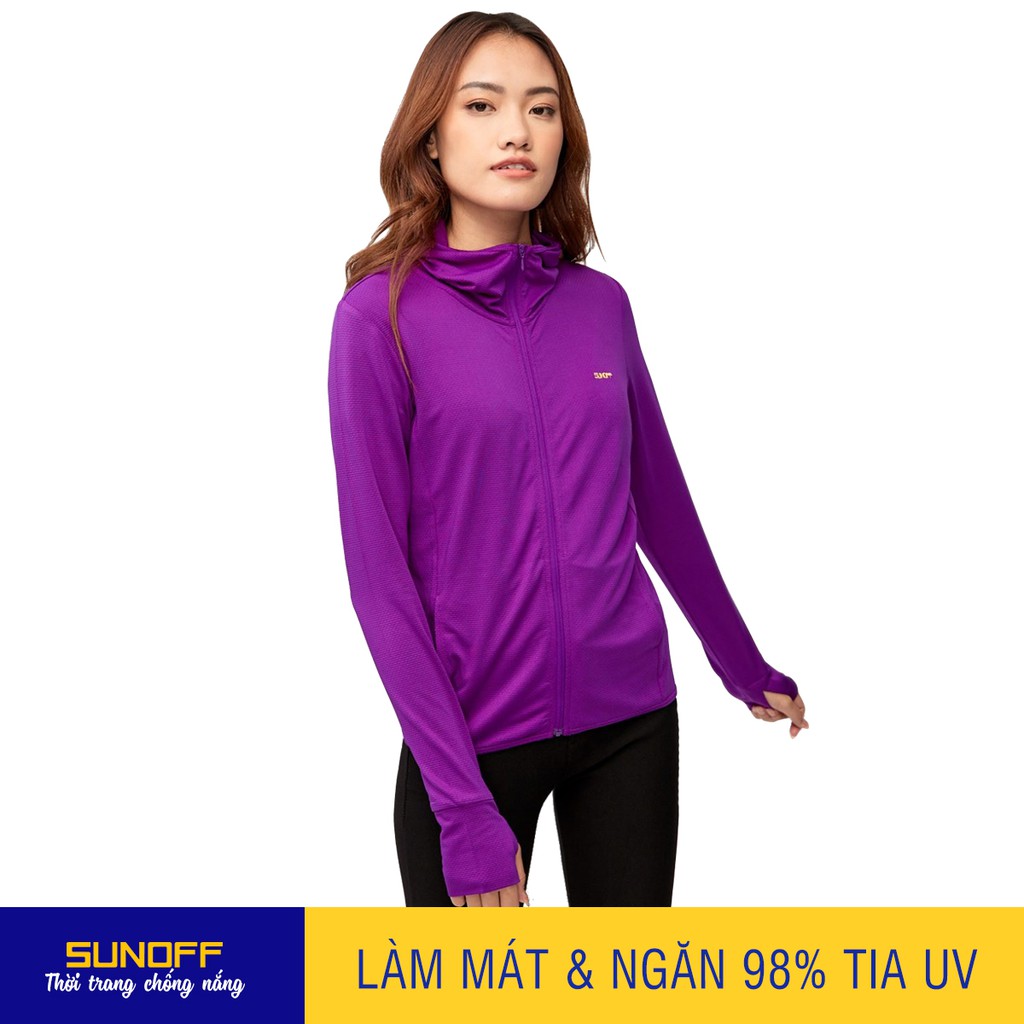 Áo Chống Nắng Nữ/Ngăn 98% Tia UV - Sunoff CoolSport | BigBuy360 - bigbuy360.vn