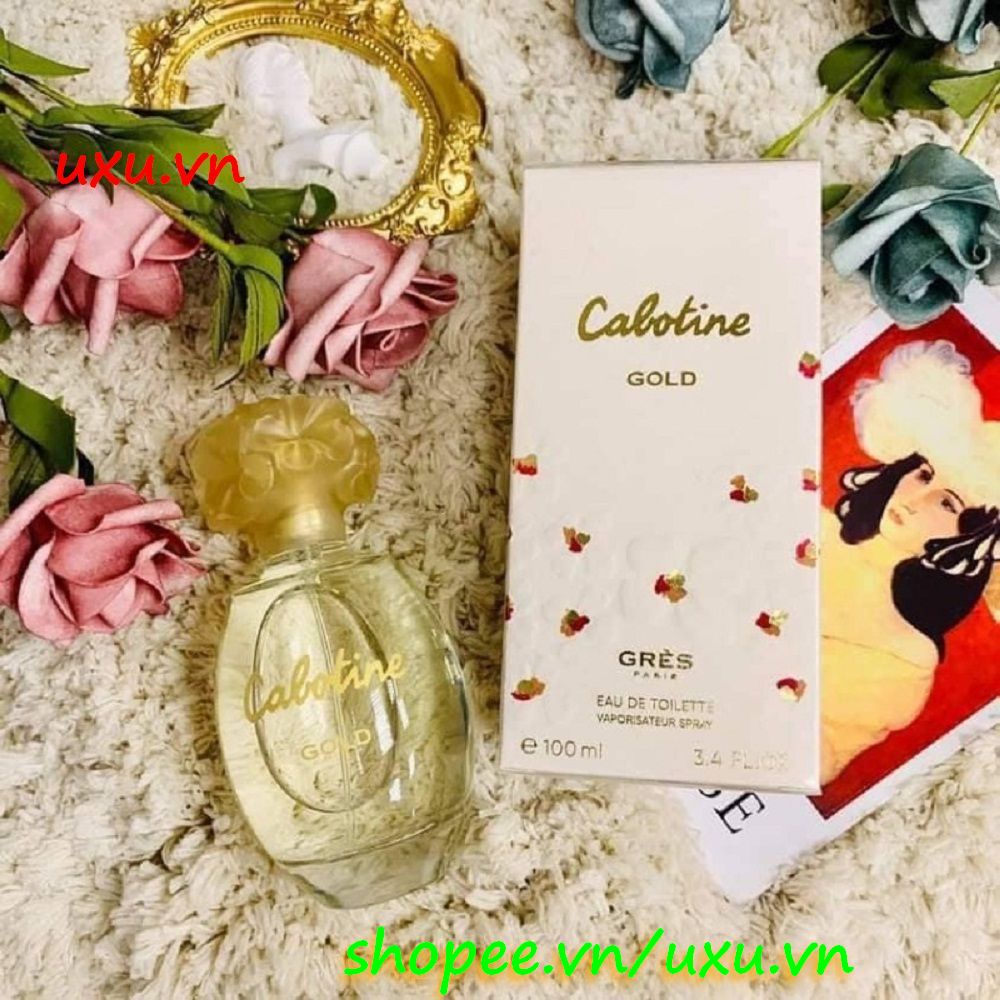Nước Hoa Nữ 100ml Gres Cabotine Gold 100ml EDT, Với uxu.vn Tất Cả Là Chính Hãng.