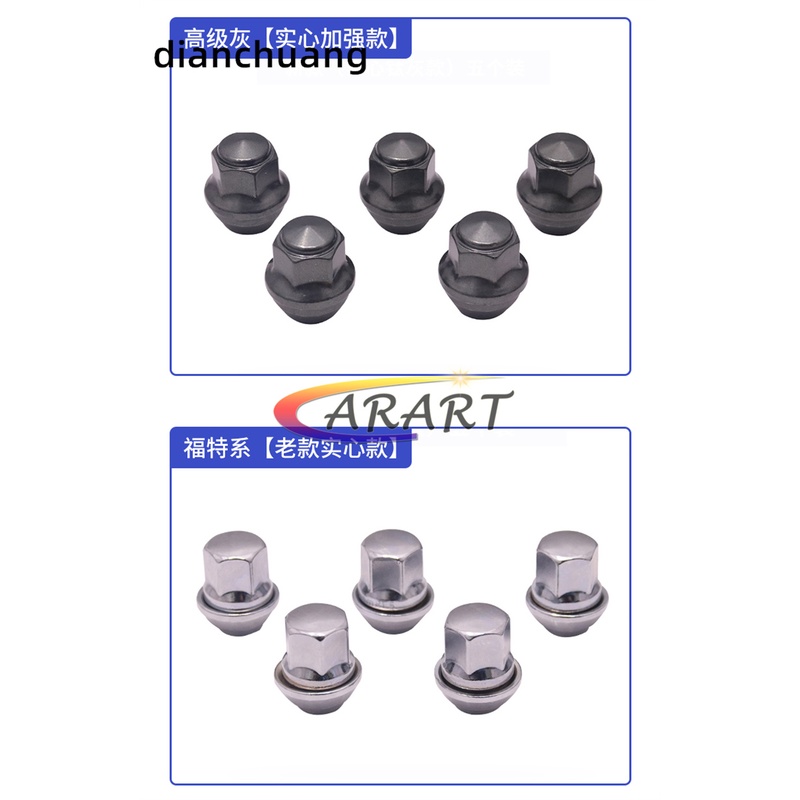 1 Bu Lông Bánh Xe Bằng Hợp Kim Thép polychromatic Cho ford fiesta mondeo c-max focus mk1 mk2 mk3 st rs Bu Lông m12x1.5 19mm