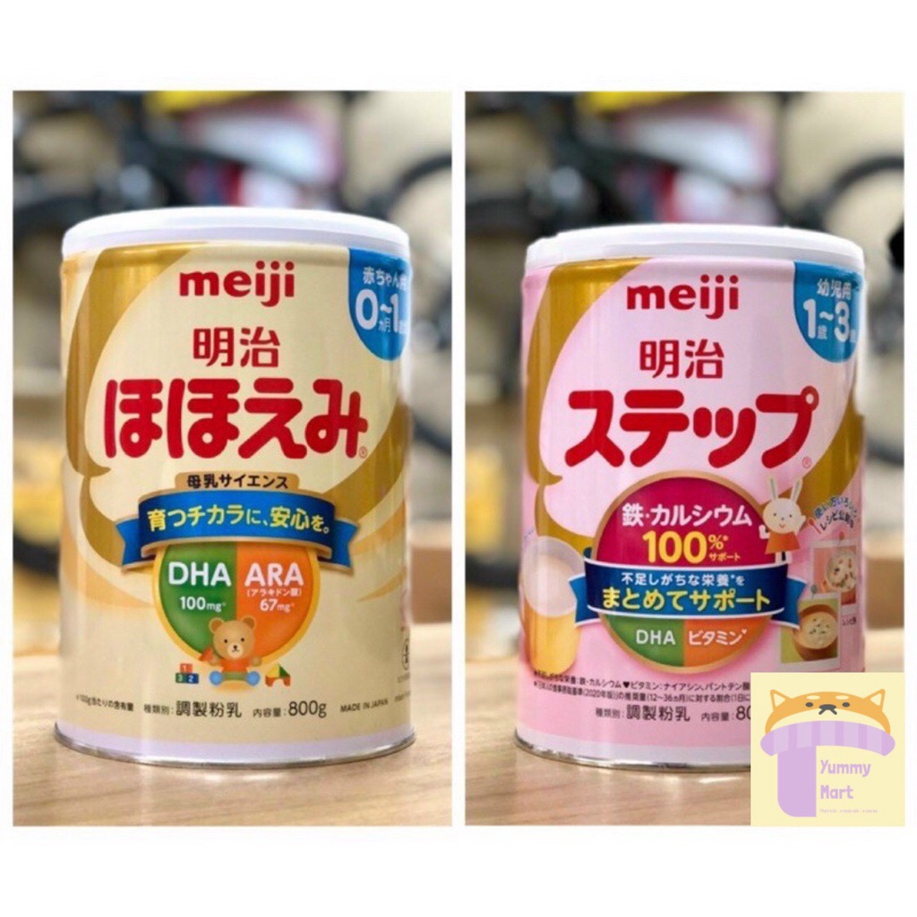 Sữa Meiji nội địa nhật 0 (800gr) và 1-3 (800gr) date 2023