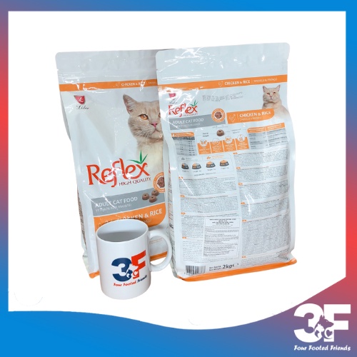 Thức Ăn Hạt Cho Mèo TrưởNg ThàNh - Reflex Adult Vị Gà Và Gạo - 2Kg