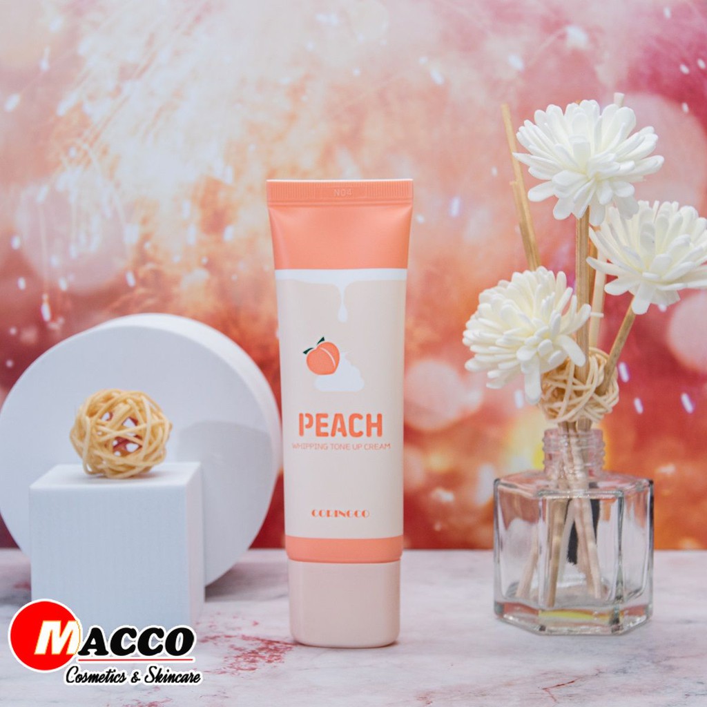 Kem Đào Coringco Peach Whipping Tone Up Cream Dưỡng Trắng Nâng Tone Da 50ml