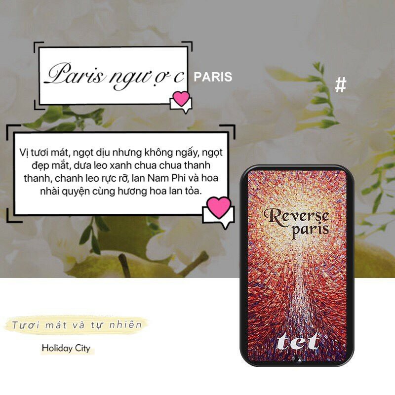 Nước Hoa Sáp Khô TET- Elyse HongKong Có 4 Mùi Hương Tinh Tế, Quyến Rũ Cho Cả Nam Và Nữ Kèm Hộp Đựng Cao Cấp, Sang Trọng | BigBuy360 - bigbuy360.vn