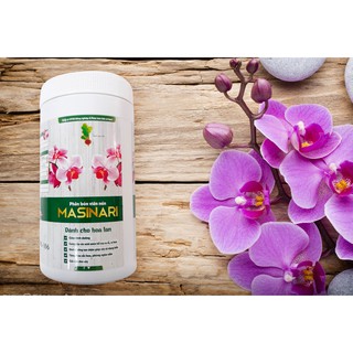 Phân trùn quế ép viên cao cấp MASINARI hũ 1kg chuyên dùng cho hoa lan