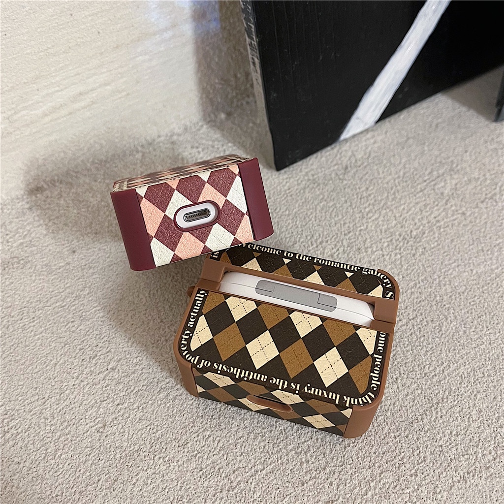 Ốp Bảo Vệ Hộp Đựng Tai Nghe AirPods 1 2 3 Thêu Hình Xinh Xắn