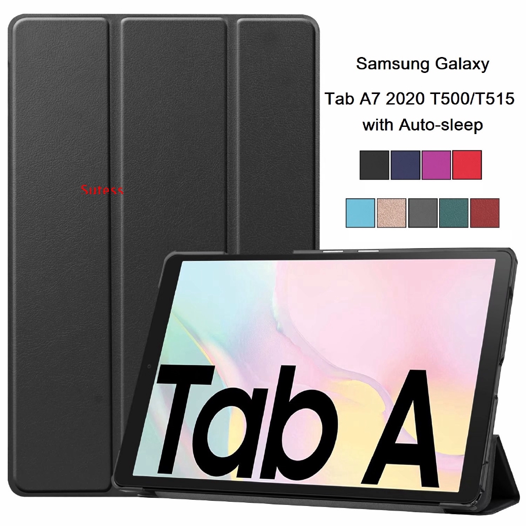 Bao da từ tính tự động thức và ngủ cho Samsung Tab A7 2020 T500 | BigBuy360 - bigbuy360.vn