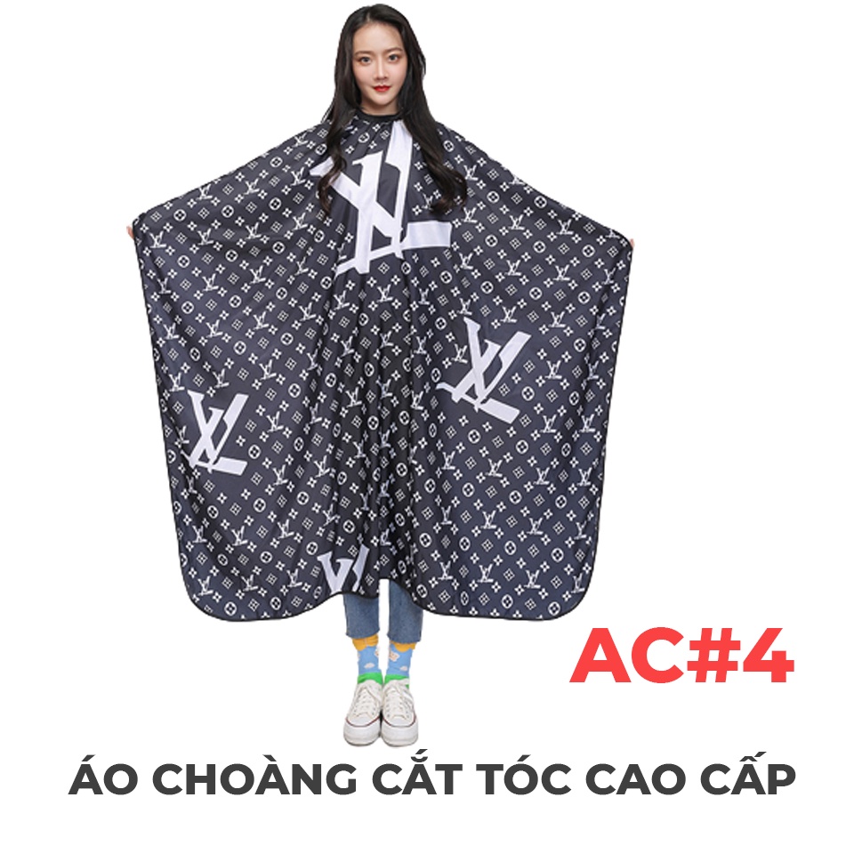 ✅ Áo Choàng Cắt Tóc Cao Cấp Chuyên Nghiệp Cho Thợ Tiệm Tóc, Salon Tóc, Cá Nhân - Chống Dính Bám tóc, Chống Nóng