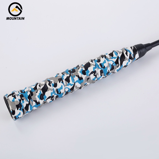 Băng Quấn Tay Cầm Vợt Cầu Lông Leo Núi Bằng Pu Họa Tiết Rằn Ri Chống Trượt Thấm Hút Mồ Hô