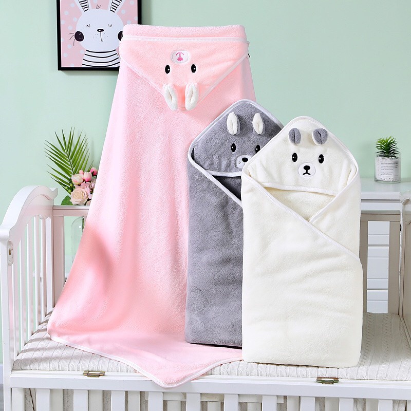 Chăn Ủ Lông Tuyết Cho Bé Sơ Sinh Hàng Cao Cấp Siêu Xịn Xuất Nhật (Kích Thước 1mx1m)
