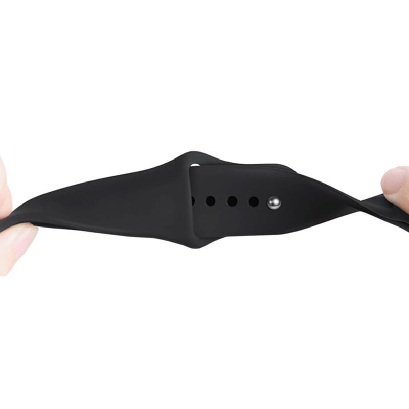 Dây đeo đồng hồ thông minh JANSIN bằng silicon 22mm cho Xiaomi Mi Watch Color