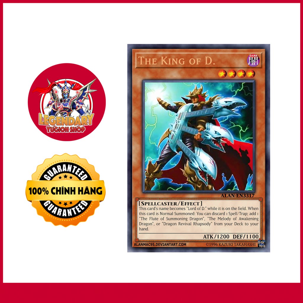 [EN][Thẻ Bài Yugioh Chính Hãng] The King Of D.