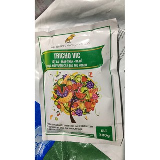 phân bón lá TRICHO VIC tốt lá mập thân ra rễ NPK 26-3-7+ 10SO3 gói 300gr