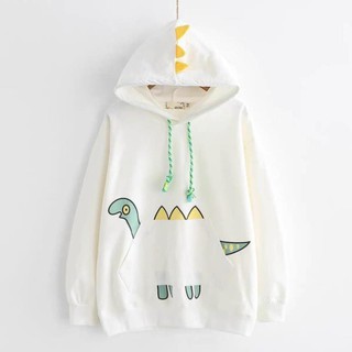 ÁO HOODIE NAM NỮ KHỦNG LONG CUTE Unisex hoodies AO HOODIE FREE SIZE DƯỚI 60KG