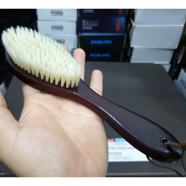 Chổi Phủi Tóc Barber, Cây Phủi Tóc Barber 22cm Lông Mềm Phủi Cực Sạch.(Ảnh thật)