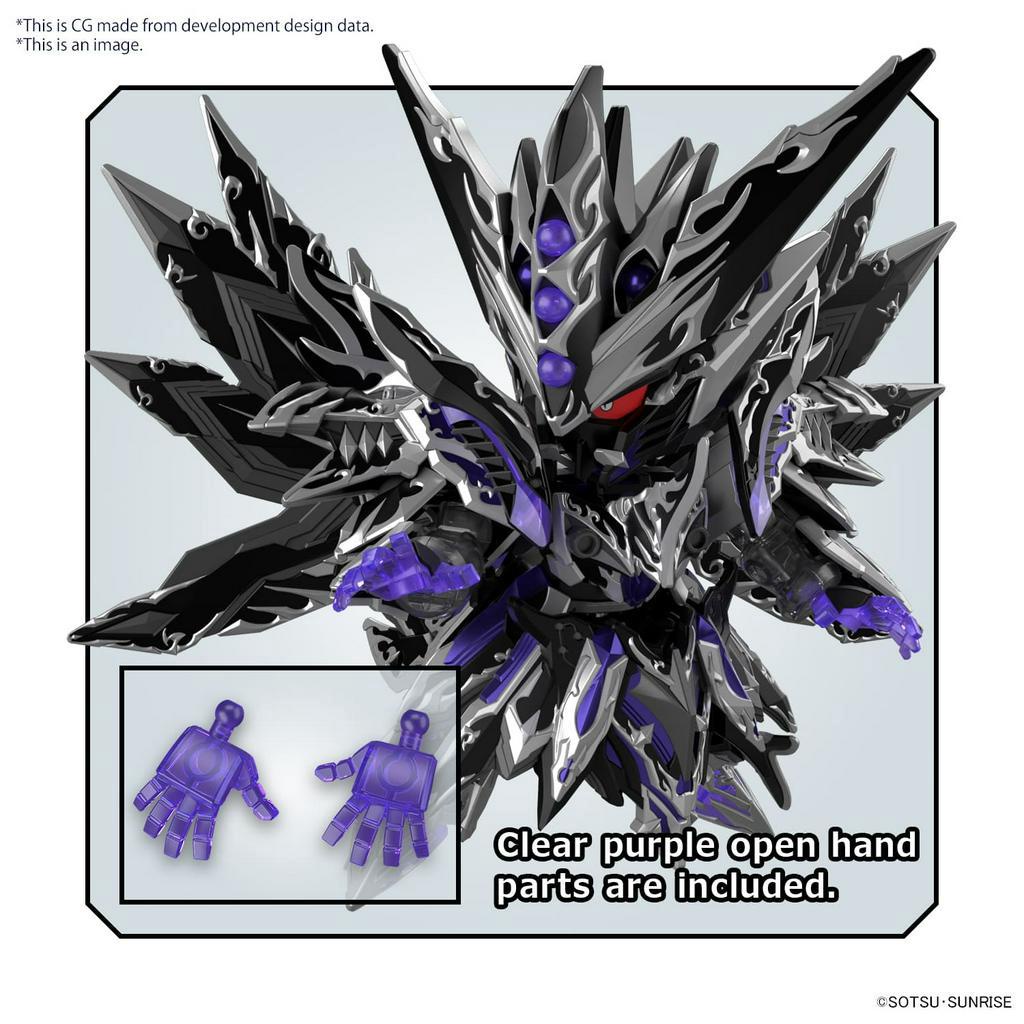 Mô hình lắp ráp Gundam SD WH World Heroes Dominant Superior Darkness Dragon Gundam