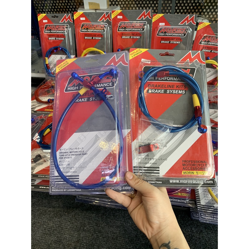 Dây dầu Morin Thailand Trước Sau bảo hành 3tháng bao k xì dầu  đàu cho các dòng xe wave dream si ex winer vairo
