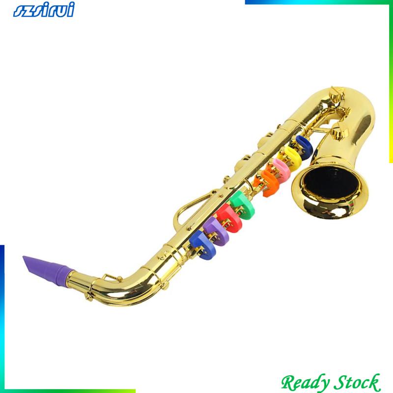 Kèn Saxophone Đồ Chơi 8 Nốt Nhạc Giáo Dục Cho Bé