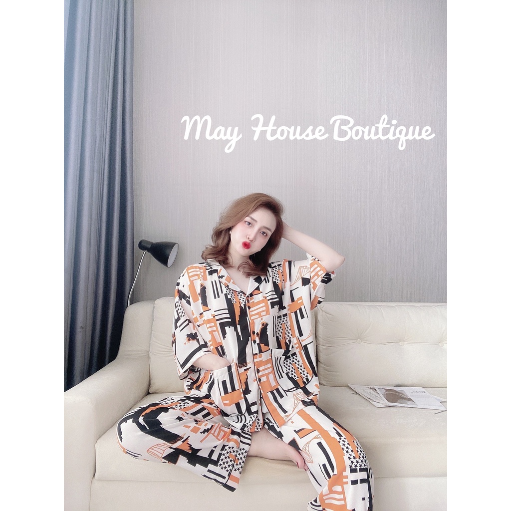 [ Bigsize 40-100kg] Bộ Cánh Dơi Lụa Mango Cao Cấp Mặc Nhà Cho Nàng Múp | BigBuy360 - bigbuy360.vn