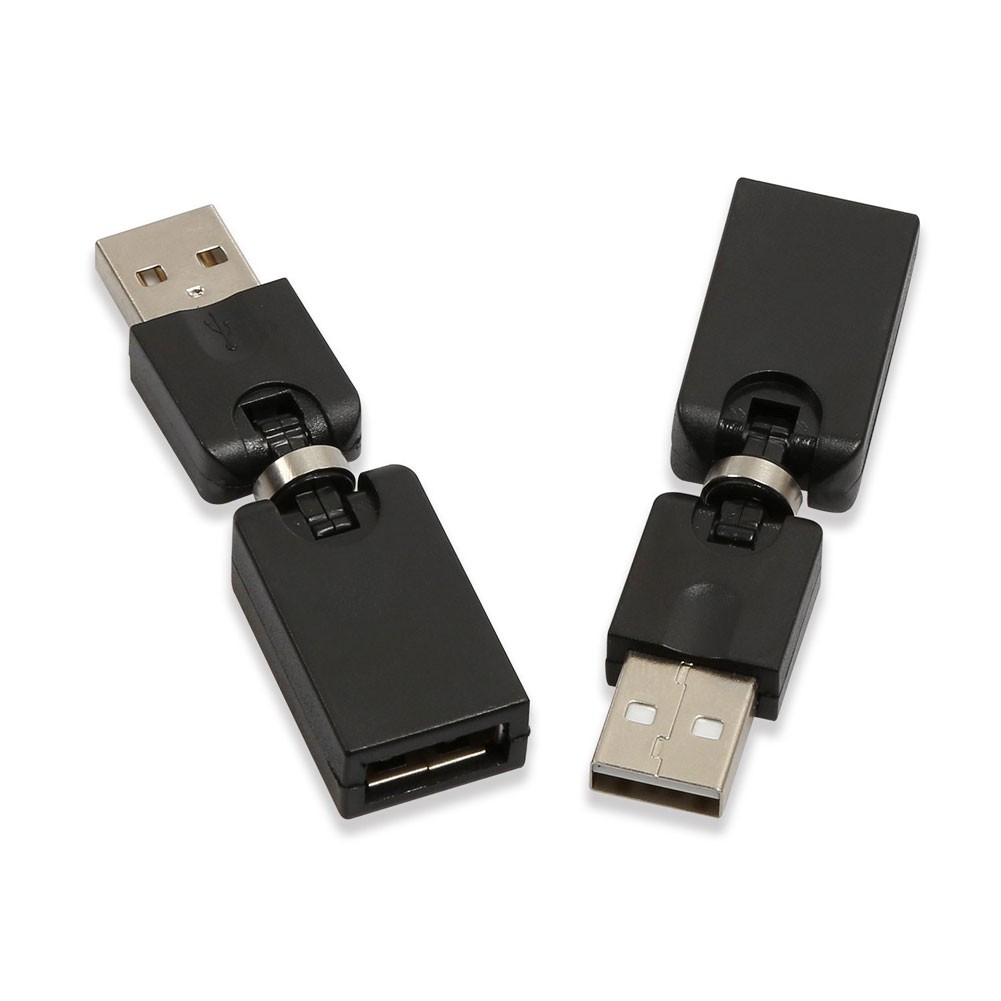 Dây Cáp Chuyển Đổi Usb 2.0 Đầu Đực Sang Đầu Cái Xoay 360 Độ